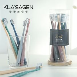 KLA'SAGEN Dental Care Toothbrush 12EA Value Set 4 Types Selection Eco Friendly Handle _ Made in Korea